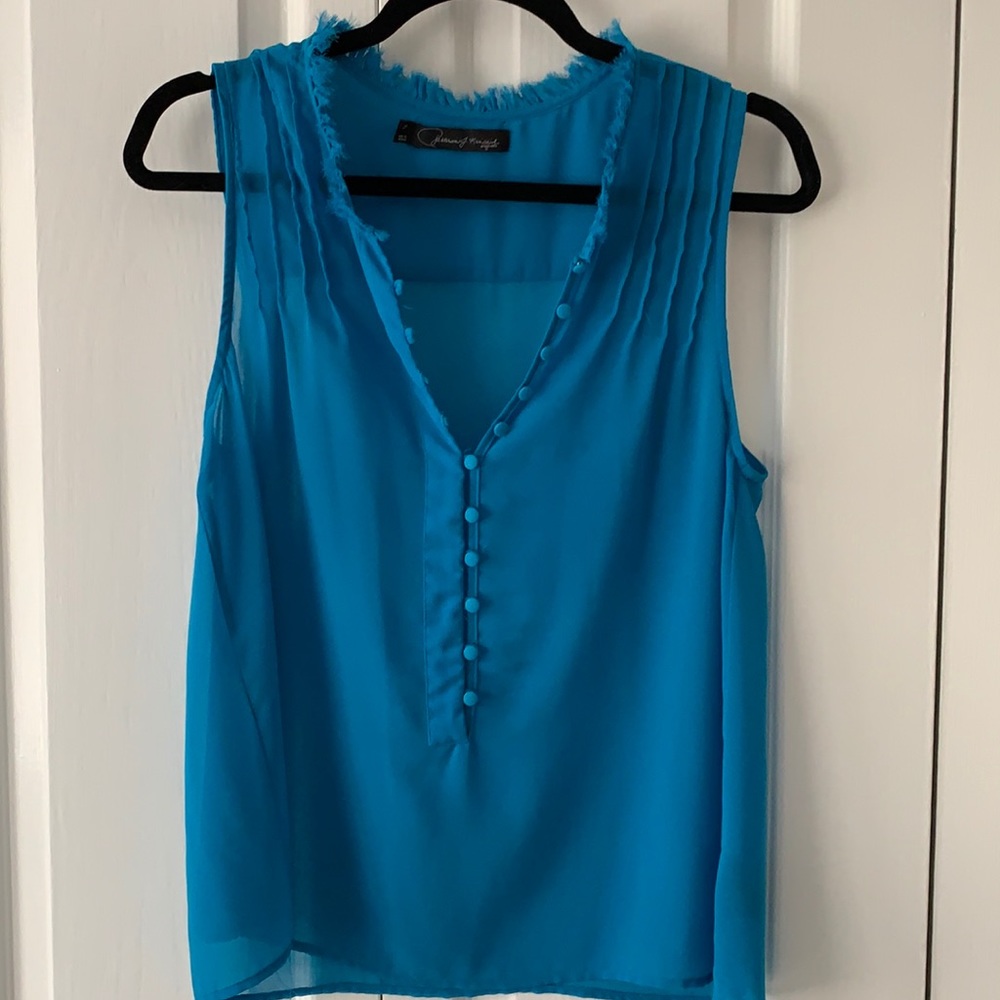 Patterson J Kincaid Originals sheer blouse